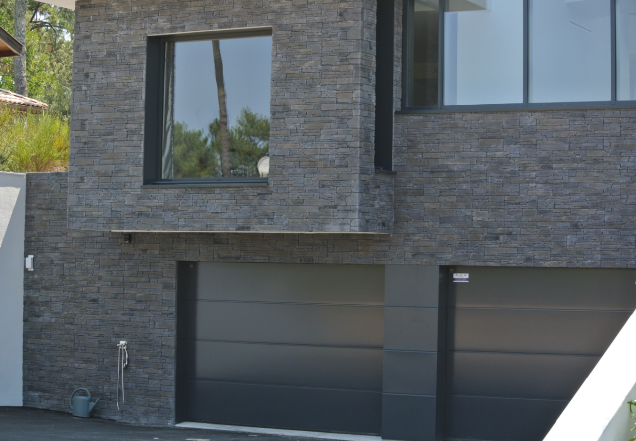 Parement ROCKY MOUNTAIN ton gris anthracite - ELAUSTORE.com - Parements