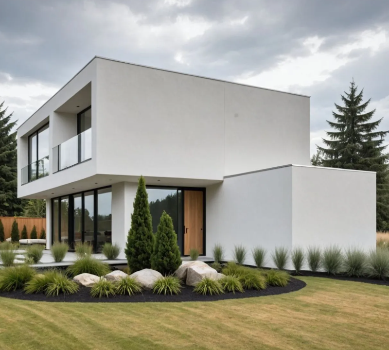 Parements Muraux Isolations Extérieures Baumit – Villa moderne en crépi isolant Parements Muraux Isolations Extérieures Baumit sur villa moderne avec crépi, système ITE performant pour façade isolée et design contemporain 🔹 Titre de l’image Parements Muraux Isolations Extérieures Baumit – Villa moderne en crépi isolant 🔹 Légende Visualisation d’une villa moderne équipée de Parements Muraux en Isolation Extérieure Baumit, alliant performance thermique et esthétique contemporaine. 🔹 Description de l’image Cette visualisation présente une villa moderne en crépi Baumit, intégrant un système de Parements Muraux Isolations Extérieures (ITE/ETICS) à base de PSE. Cette solution améliore l’isolation thermique, réduit les pertes énergétiques et apporte une finition élégante aux façades. Les matériaux utilisés sont disponibles chez Orpa Matériaux (Elaustore), spécialiste des produits d’isolation et de construction.