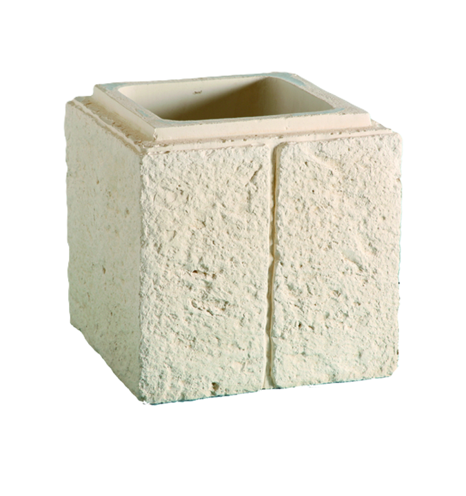 Boisseau pierre ton pierre – Pilier de Portail HERITAGE ORSOL Boisseau en pierre reconstituée ton pierre pour Pilier de Portail HERITAGE ORSOL disponible chez Orpa Matériaux Ecotra-Parement